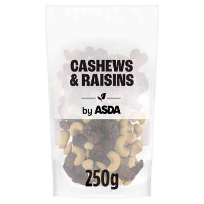 ASDA Cashews & Raisins 250g