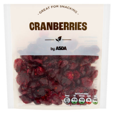 ASDA Cranberries 100g