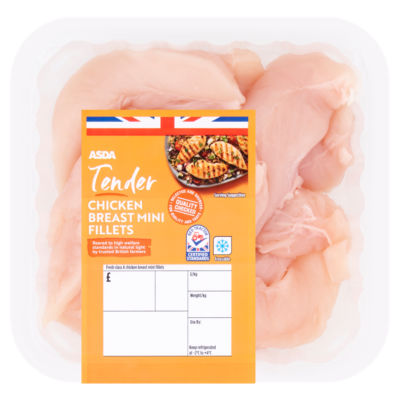 ASDA Tender Chicken Breast Mini Fillets 400g