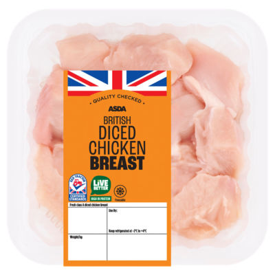 ASDA British Diced Chicken Breast