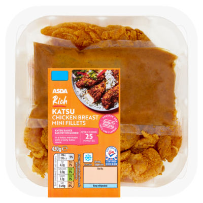 ASDA Rich Katsu Chicken Breast Mini Fillets