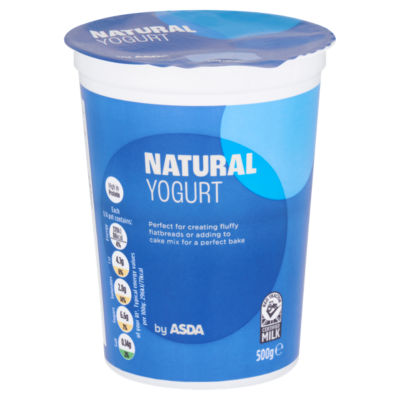 ASDA Natural Yogurt 500g