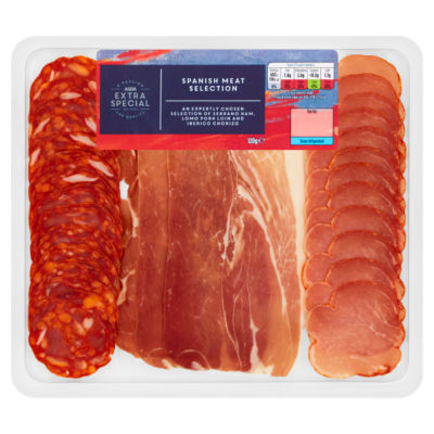 ASDA Extra Special Extra Special Spanish Meat Selection 120g