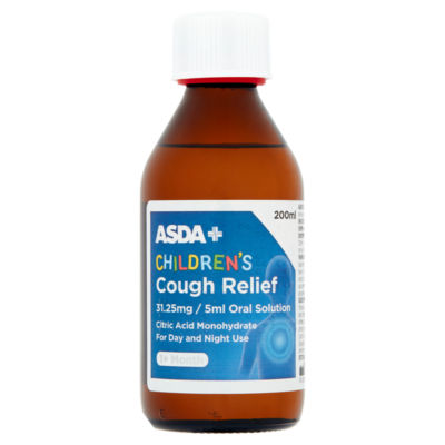 ASDA Children's Cough Relief 1+ Month 200ml