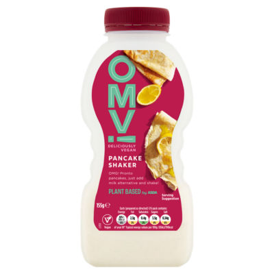 OMV! Deliciously Vegan OMV! Plant Based by  Pancake Shaker 155g