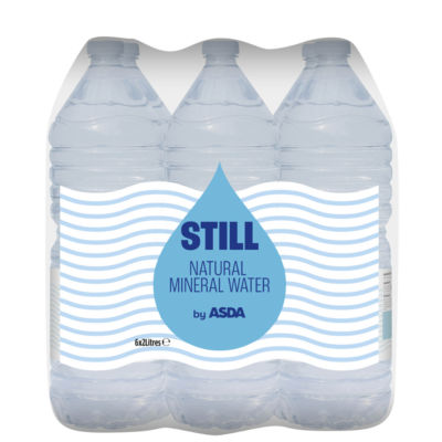 ASDA Still Natural Mineral Water 6 x 2 Litres