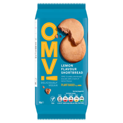 ASDA OMV! Plant Based Lemon Flavour Shortbread 162g