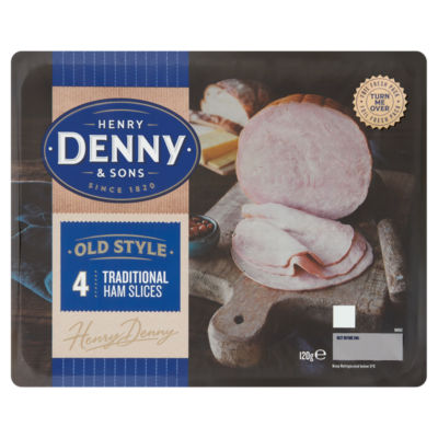 Henry Denny & Sons Denny Old Style Traditional Ham Slices 120G