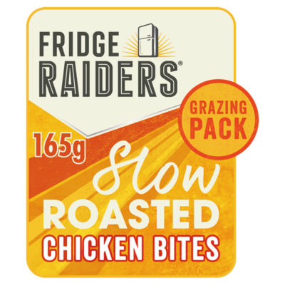Fridge Raiders Slow Roasted Chicken Snack Bites 165G