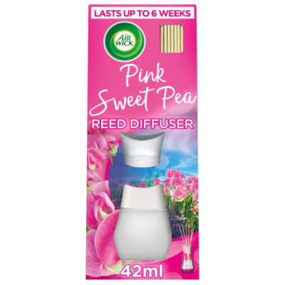 Air Wick Air wick Reed Diffuser, Pink Sweet Pea Air freshener, 42ml ...