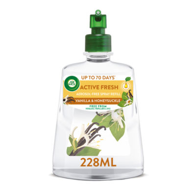 Air Wick Airwick Active Fresh Refill Vanilla And Honey Suckle 228Ml