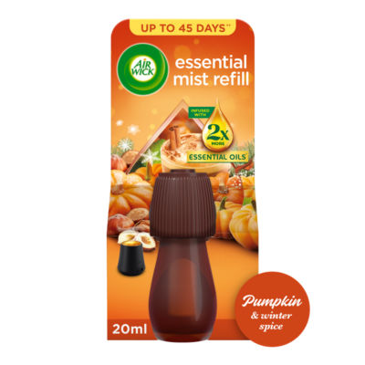 Pumpkin & Winter Spice Essential Mist Diffuser Single Refill 20ml