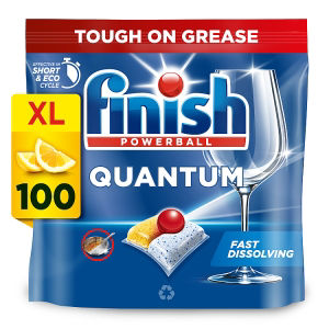 Finish Quantum All In One Dishwasher Tablets  Lemon - 100 Tabs