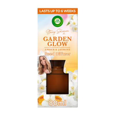 Air Wick Garden Glow Essential Oils Reeds Diffuser 80ml Lasts up to 6 ...