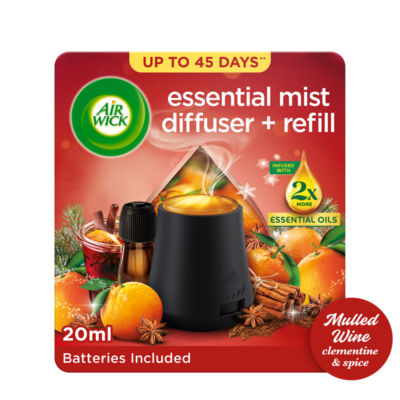 Air Wick Mulled Wine Essential Mist Diffuser 20ml