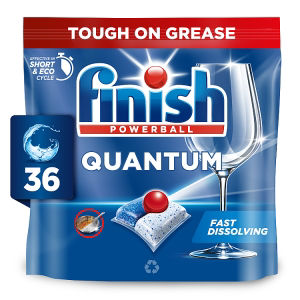 Finish Quantum All In One 36 Dishwasher Tablets Lemon 374.4g