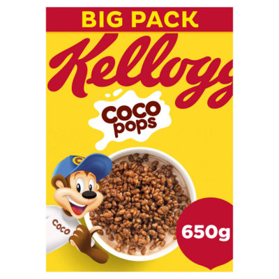 Kelloggs Coco Pops Cereal 650G