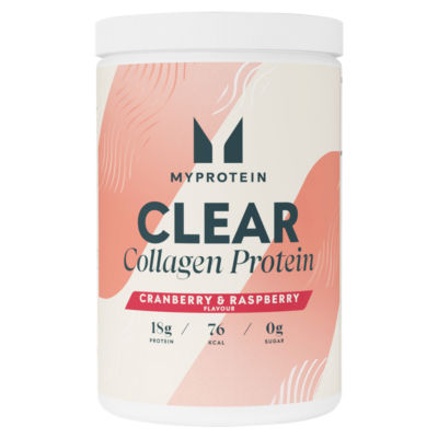 MyVitamins Clear Collagen Protein Cranberry & Raspberry Flavour 650g