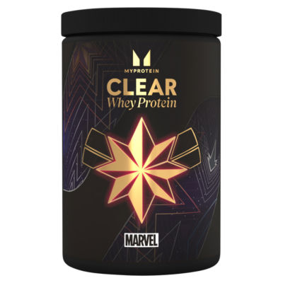Myprotein Marvel Clear Whey Protein Captain Marvel Orange, Mango & Tropical 10 Servings