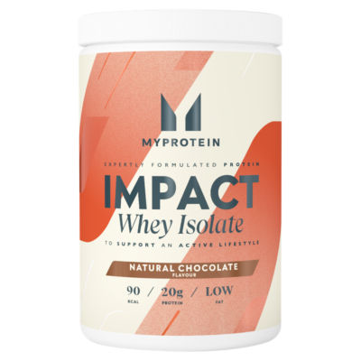 Myprotein Impact Whey Isolate powder Chocolate flavour 480g