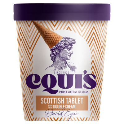 Equis Scottish Tablet Ice Cream 460ml