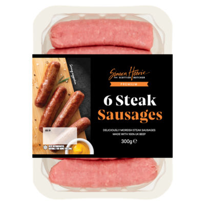 Simon Howie The Scottish Butcher Premium Steak Sausages 300g