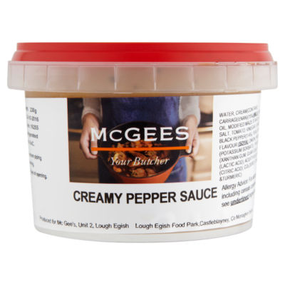 McGees Your Butcher Creamy Pepper Sauce 230g