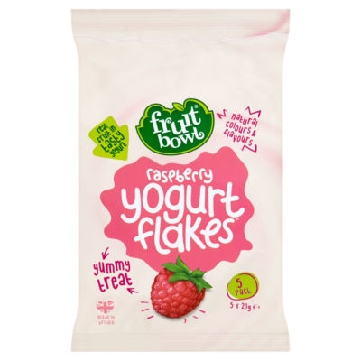Raspberry Yogurt Flakes