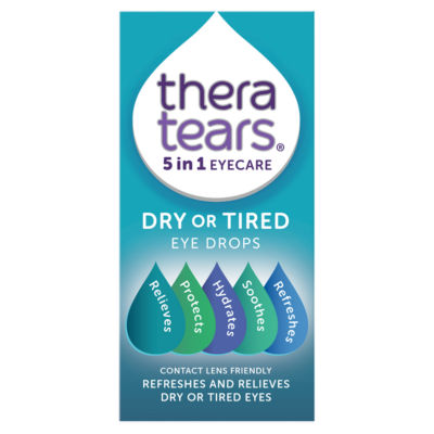 5 in 1 Eyecare Dry or Tired Eye Drops 10ml