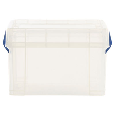 Really Useful 3 Litre Plastic Storage Box With Lid - Clear (3C) - Image 4
