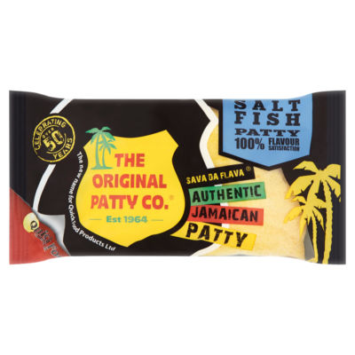 The Original Patty Co . Salt Fish Patty 140g