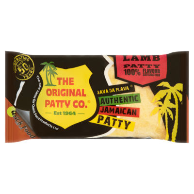The Original Patty Co . Lamb Jamaican Patty 140g
