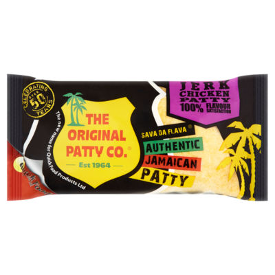 The Original Patty Co . Jerk Chicken Patty 140g