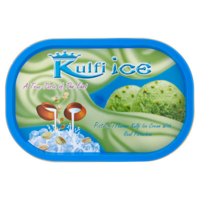KULFI ICE Pistachio Kulfi Ice Cream 1Ltr
