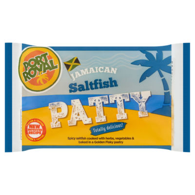 Port Royal Jamaican Saltfish Patty 140g