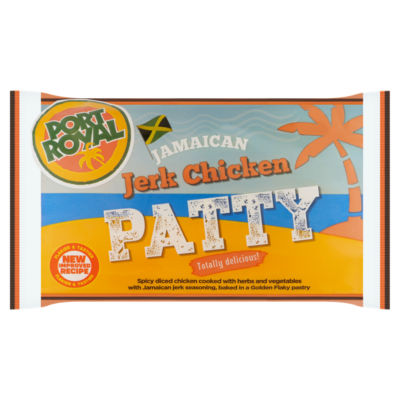 Port Royal Jamaican Jerk Chicken Patty 140g