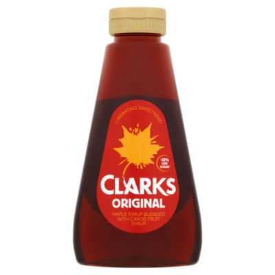 Clarks Original Maple Syrup Blended with Carob Fruit Syrup 500ml