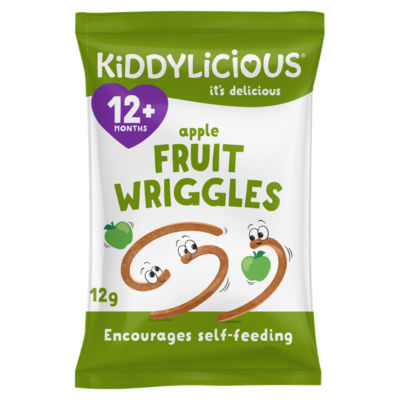 Kiddylicious Apple Fruit Wriggles 12G