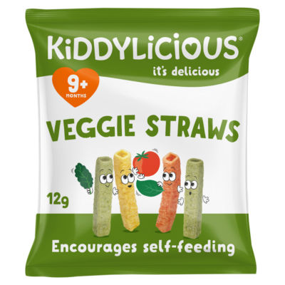 Kiddylicious Veggie Straws 12G