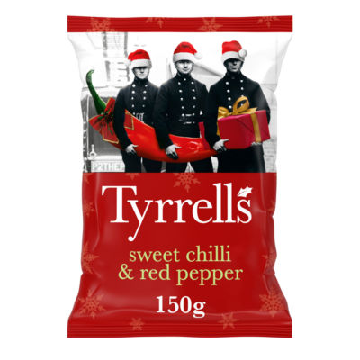Tyrrells Sweet Chilli & Red Pepper Sharing Crisps 150g