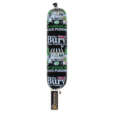 The Bury Black Pudding Company Vegetarian & Vegan Black Pudding Roll 220g