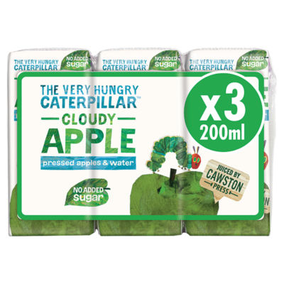 Cloudy Apple Kids Juice Drinks 3x200ml