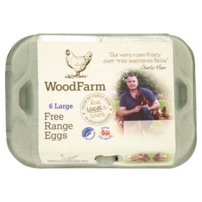 Wood Farm WoodFarm Free Range Eggs 6 Large