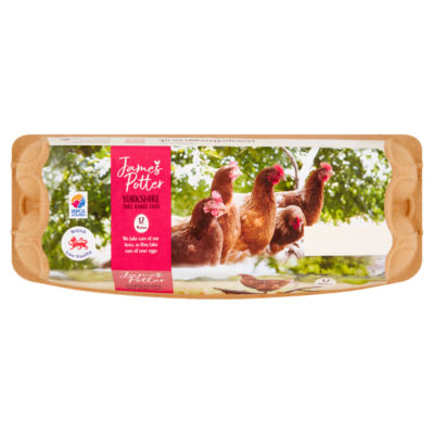 James Potter Yorkshire Medium Free Range Eggs