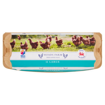 Hoads Farm 12 Large Free Range Eggs