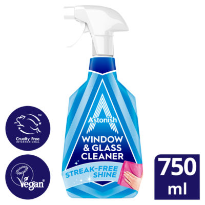 Astonish Window & Glass Cleaner With Lemon Oil 750ml