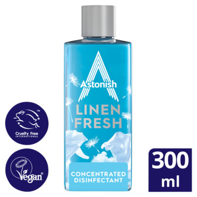 Astonish Linen Fresh Concentrated Disinfectant 300ml