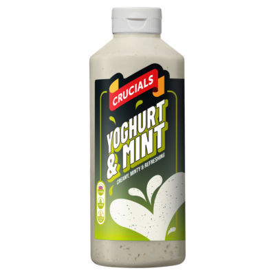 Crucials Yogurt & Mint Sauce 500Ml