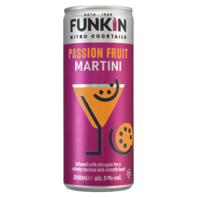 Funkin Nitro Cocktails Passion Fruit Martini 200Ml