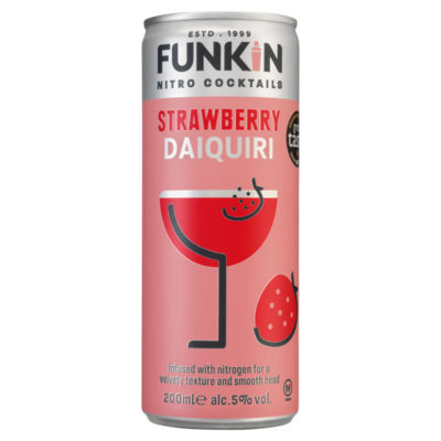 Funkin nitro cocktails strawberry daiquiri